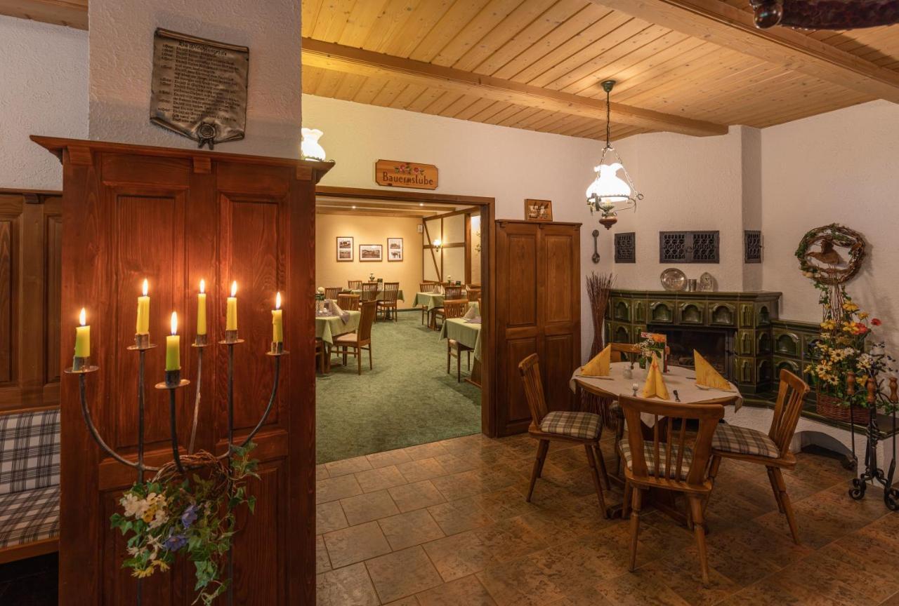 Waldgasthof & Hotel Am Sauwald Tannenberg Esterno foto