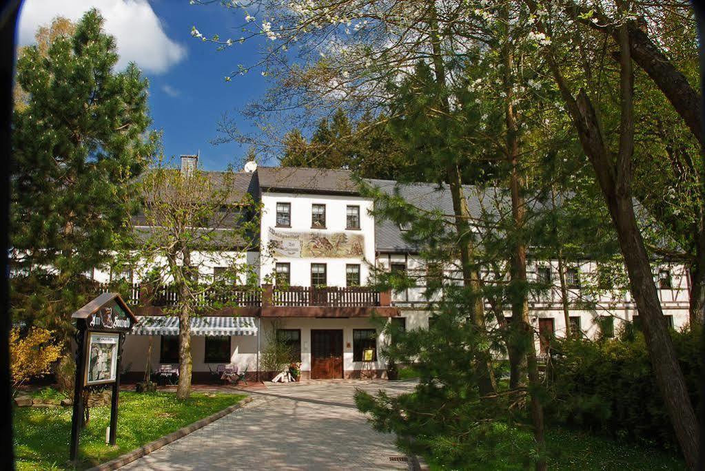 Waldgasthof & Hotel Am Sauwald Tannenberg Esterno foto
